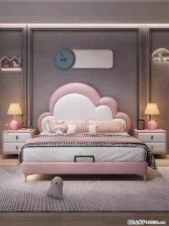 佛山大厂货，高质量仿真皮，实木床边，高密度海绵，带实木床板，全新包装，特价处理 - 茂名28生活网 mm.28life.com